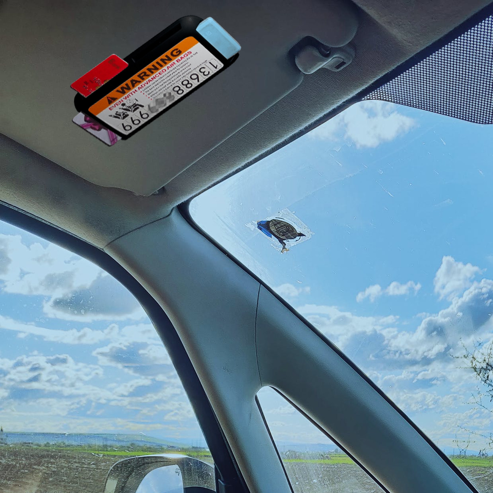 Car Trunk Organizer - Organizador de Visor Solar para Carro,