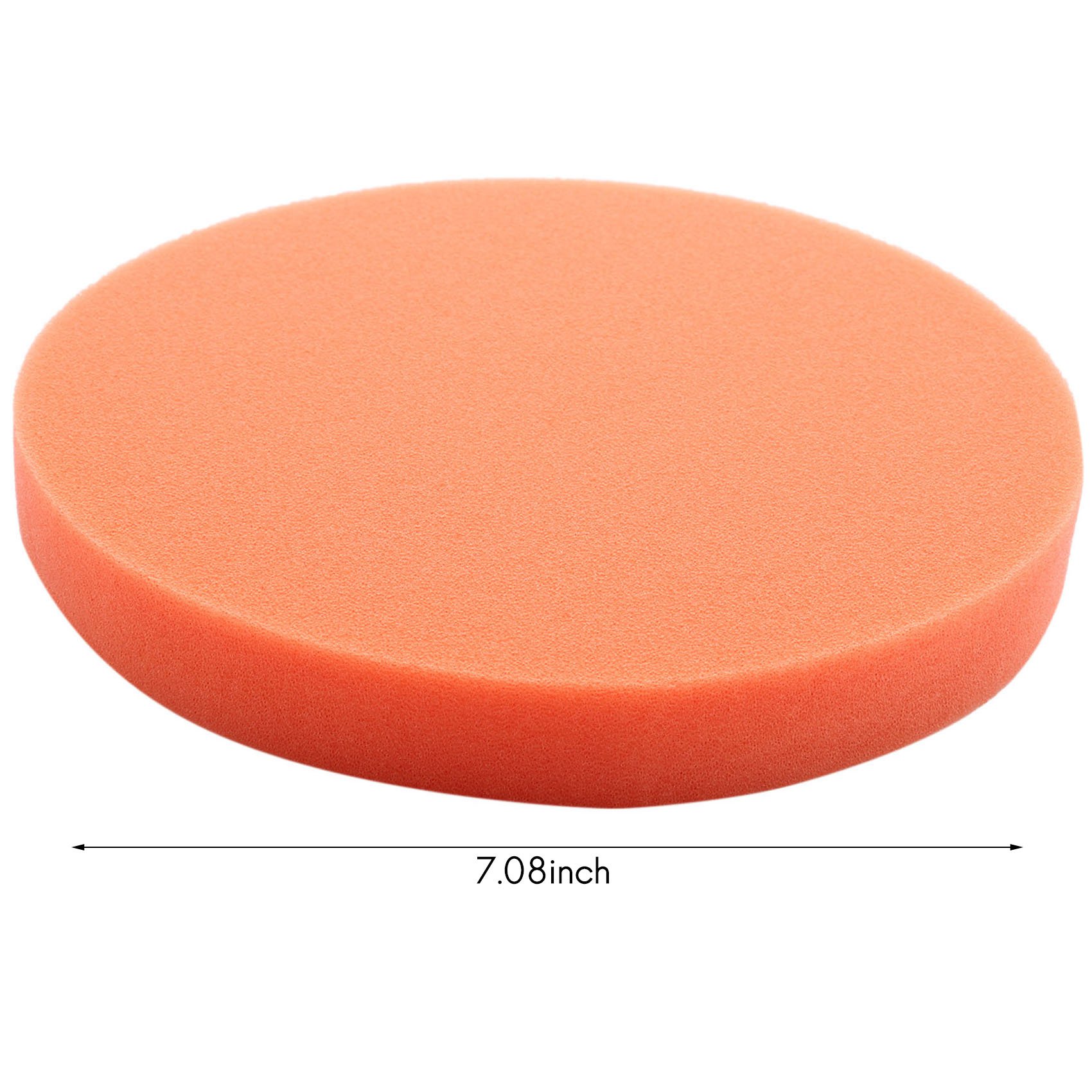 Car Wax Polishing Pad - A06k 10 peças 180mm 7 polegadas