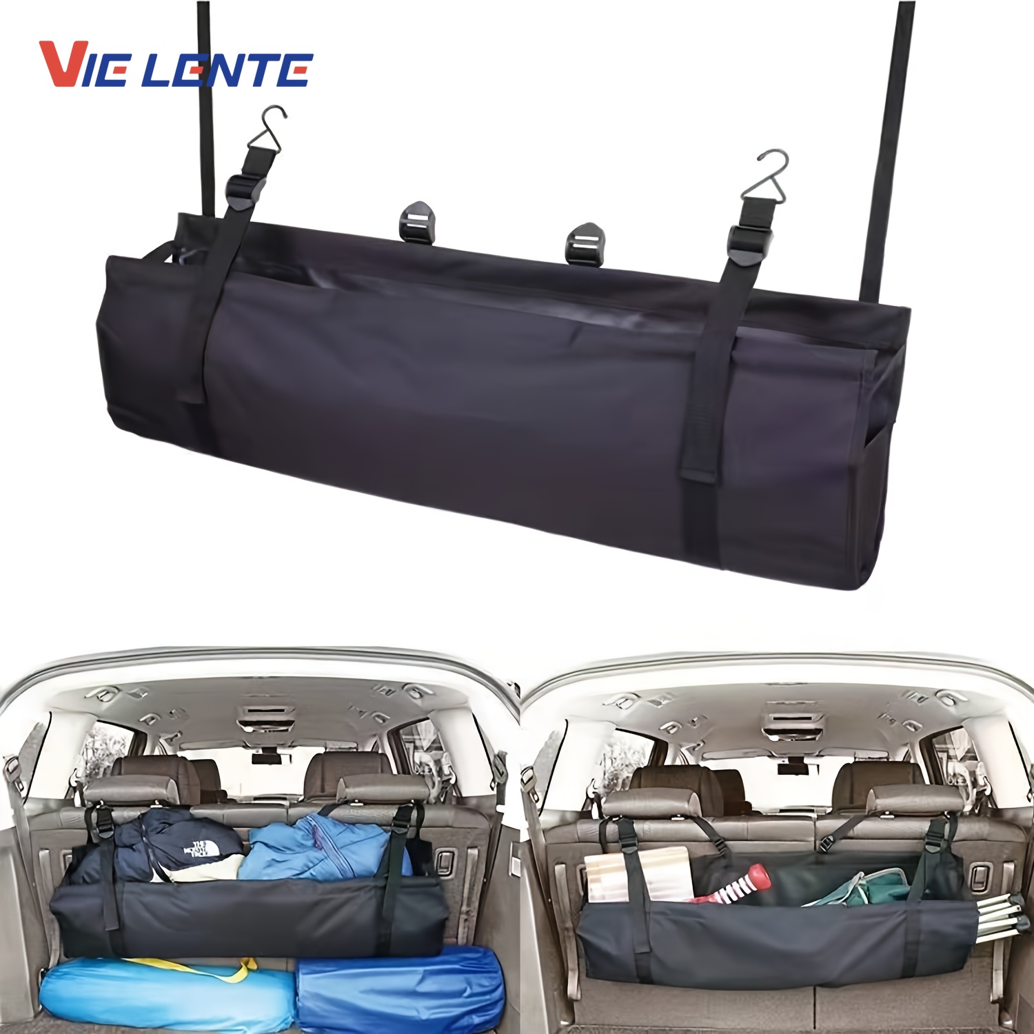 Car Trunk Organizer - Organizador de porta-malas de carro ajustável,