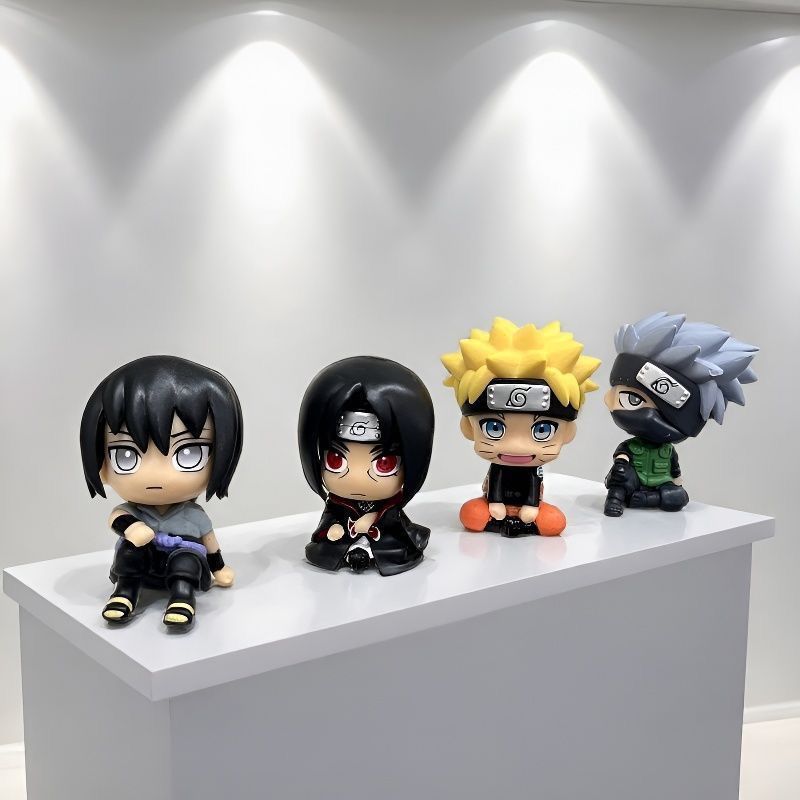 Car Accessories Decoration - Figurinha fofa do desenho animado NARUTO,