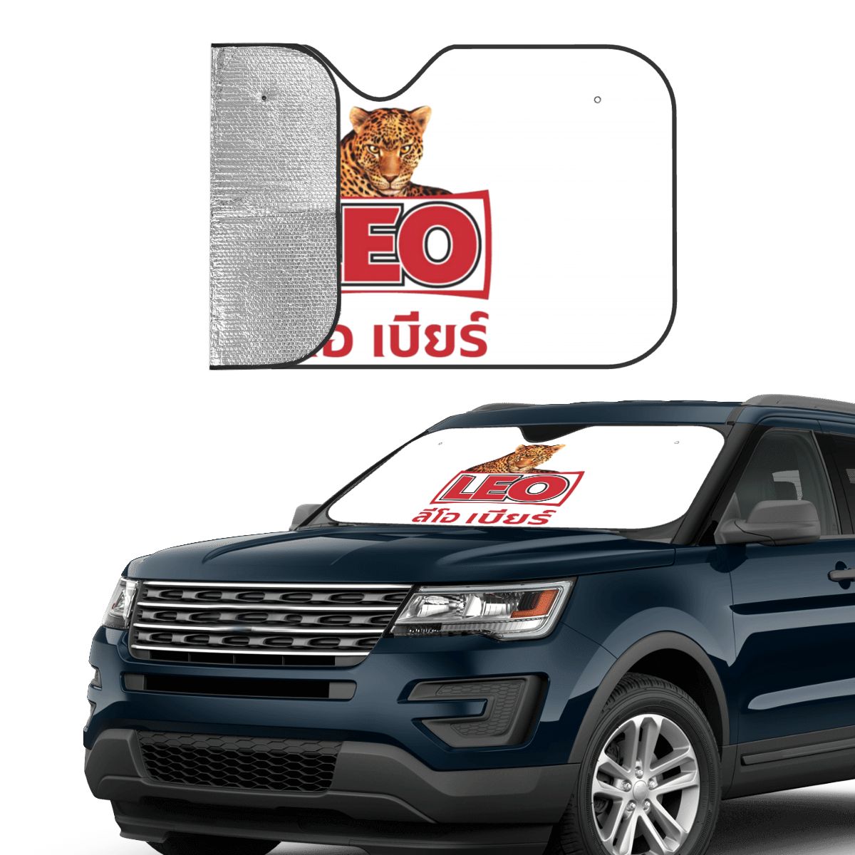 Leo cerveja bangkok pára-sol p - Car Accessories Bangkok avaliação e preço