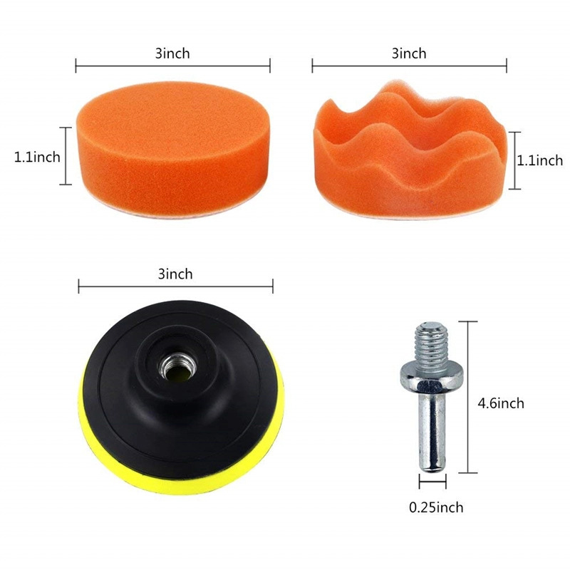 Kit de polimento de esponja pa - Car Wax Polishing Pad avaliação e preço