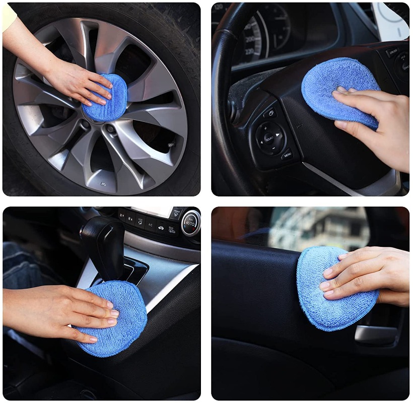 10 Peças de Esponjas Aplicador - Car Wax Polishing Pad avaliação e preço