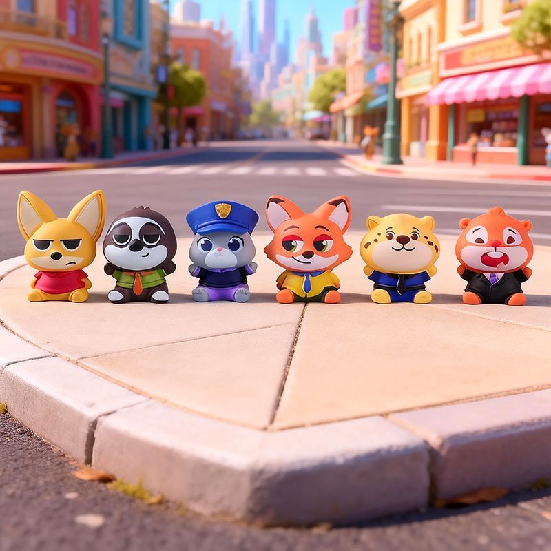 Miniatura de resina Zootopia p - Car Accessories Decoration avaliação e preço