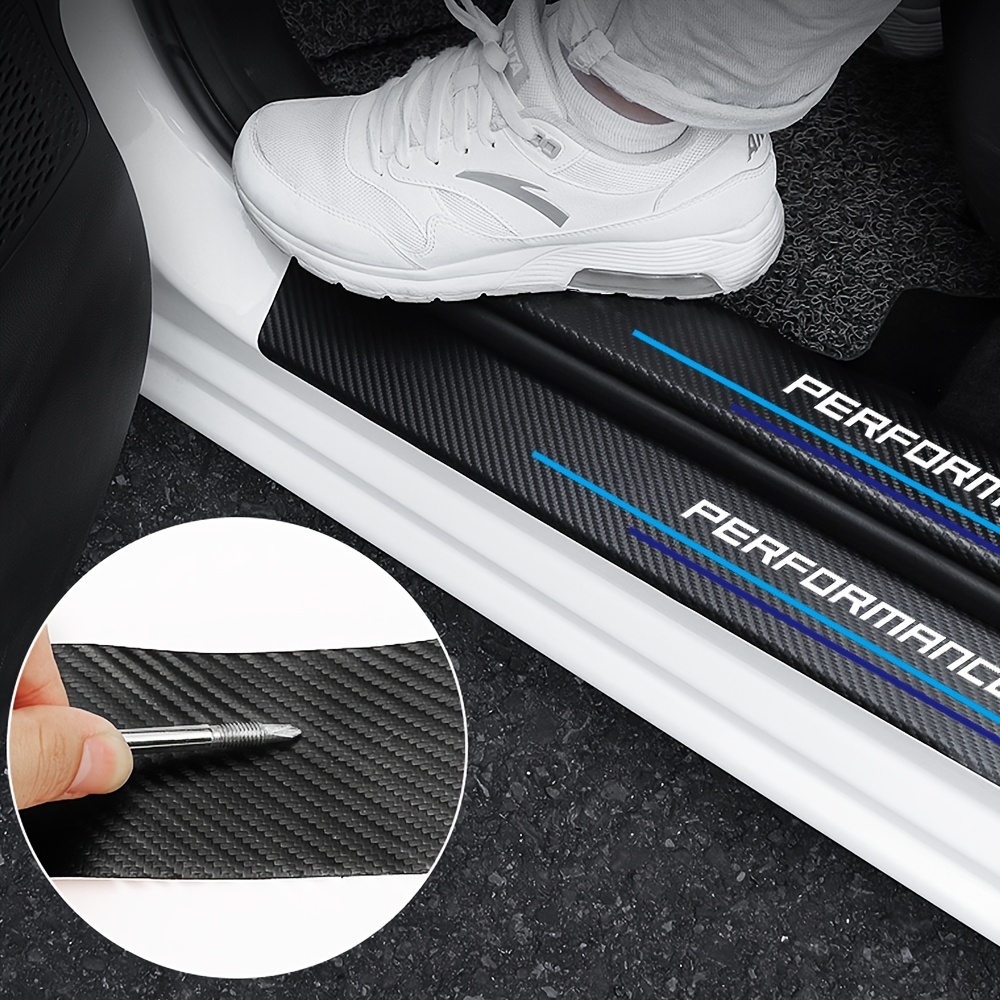 Carbon Fiber Sill Plate Adesiv - Car Accessories Nz avaliação e preço