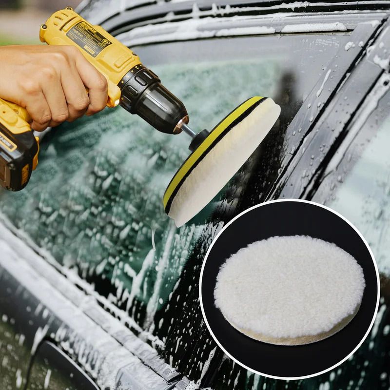 5 pçs 7/6/5/4/3 polegada carro - Car Wax Polishing Pad avaliação e preço