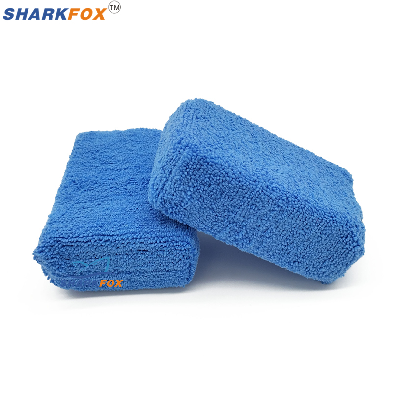 Sharkfox 5 pçs/lote aplicadore - Car Wax Polishing Pad avaliação e preço