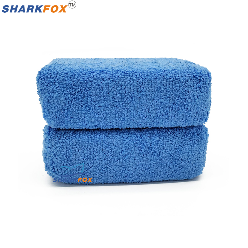 Sharkfox 5 pçs/lote aplicadore - Car Wax Polishing Pad avaliação e preço