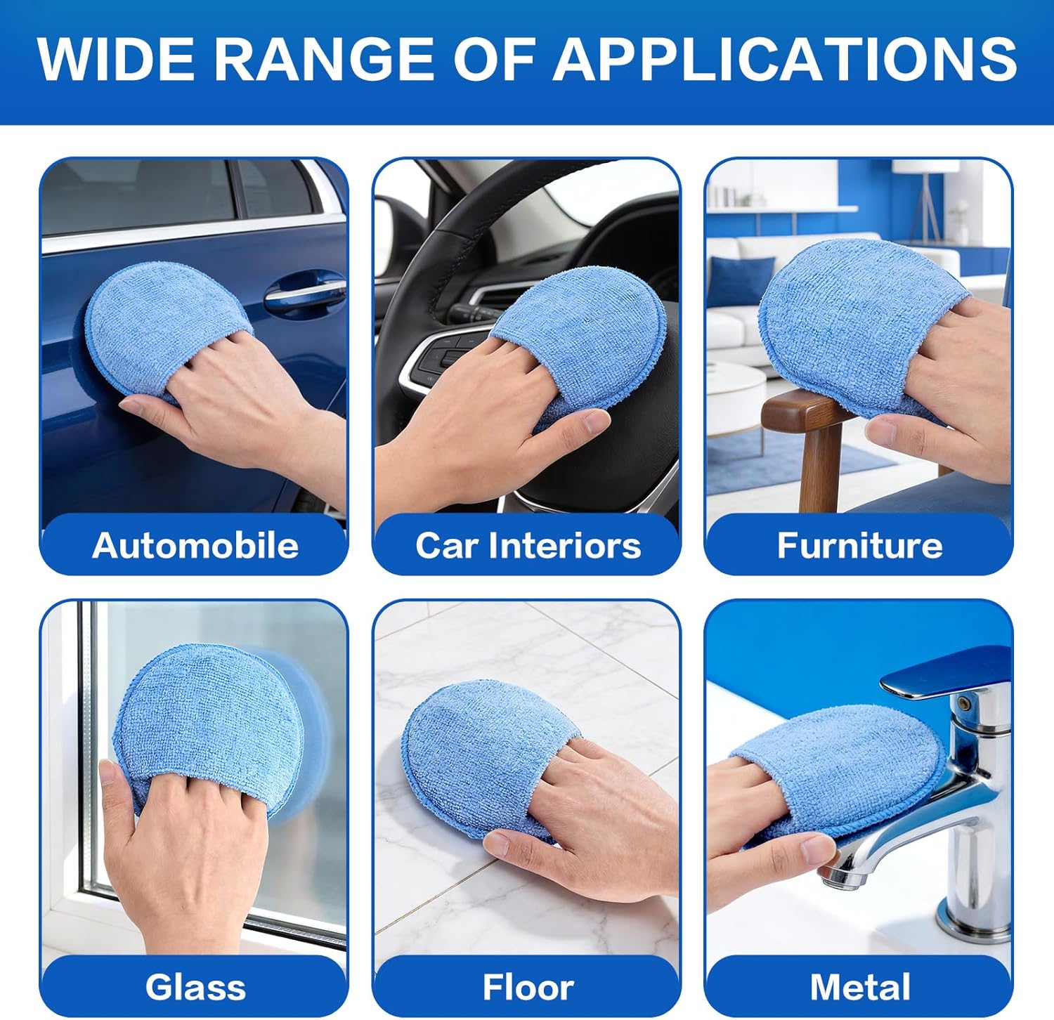 Esponja de Limpeza Automotiva, - Car Wax Polishing Pad avaliação e preço