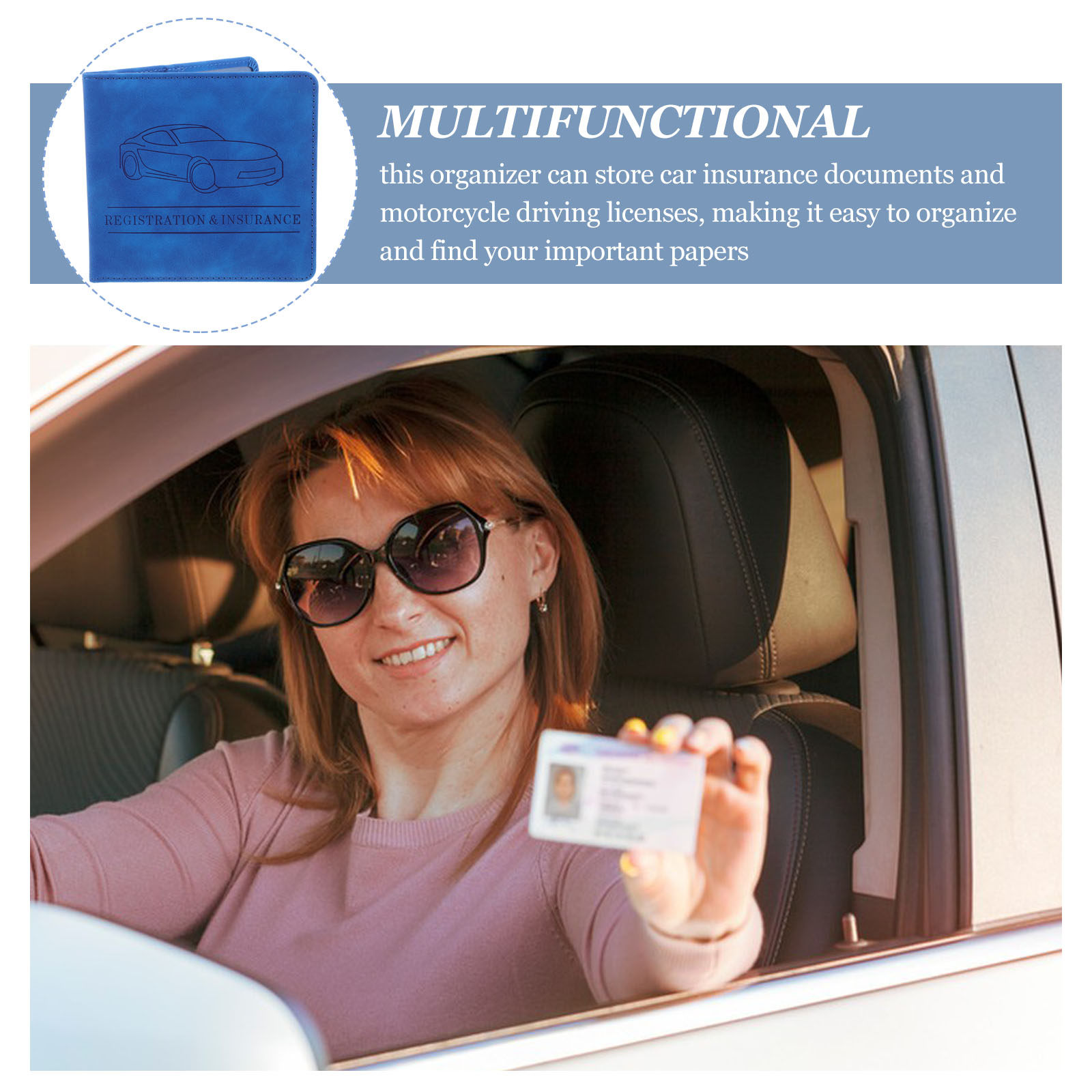 Porta-Documentos de Seguro de  - Car Trunk Organizer avaliação e preço