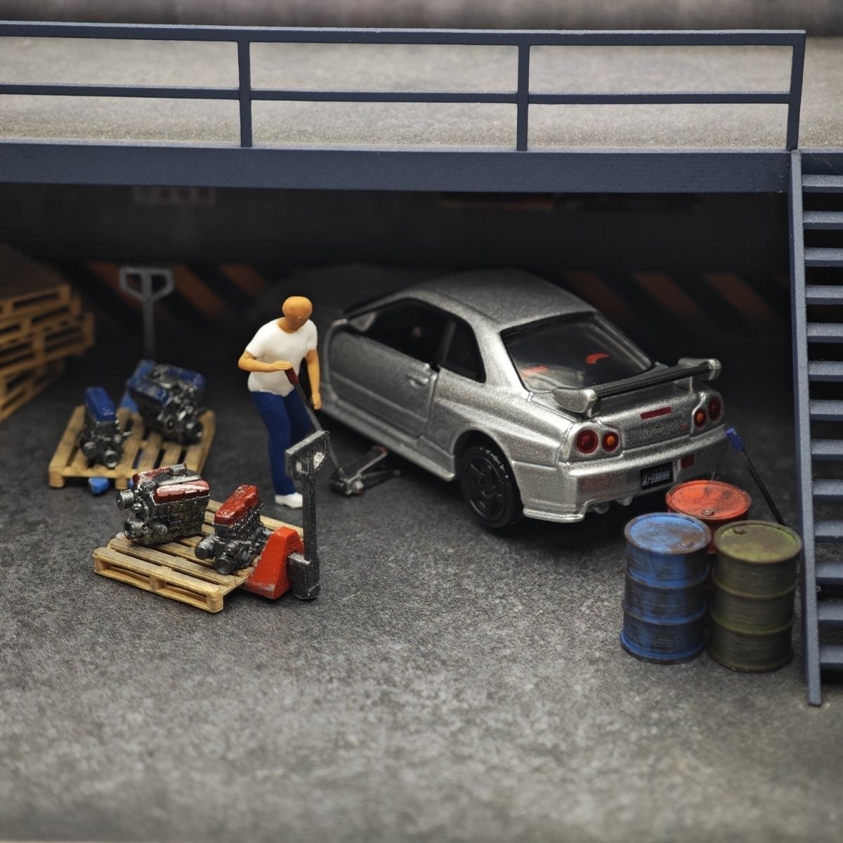 1:64 decorações de cena de loj - Car Accessories Decoration avaliação e preço