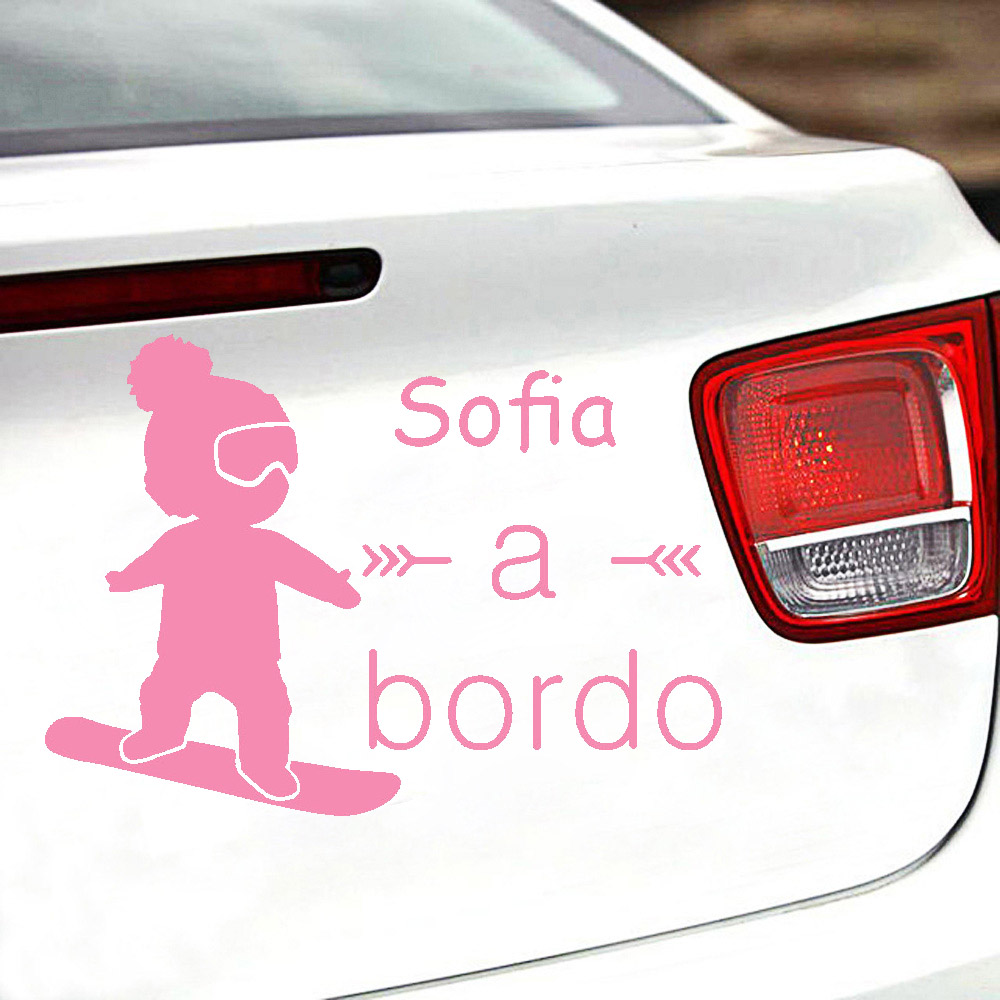1pc vinil bebê a bordo colorid - Car Accessories Decoration avaliação e preço