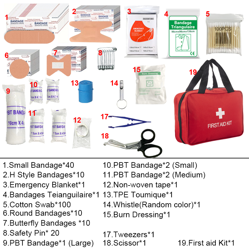 Kit de primeiros socorros, sup - Car Accessories For Elderly avaliação e preço