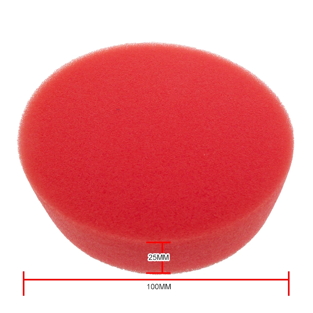 5/10 pces 4 Polegada almofada  - Car Wax Polishing Pad avaliação e preço