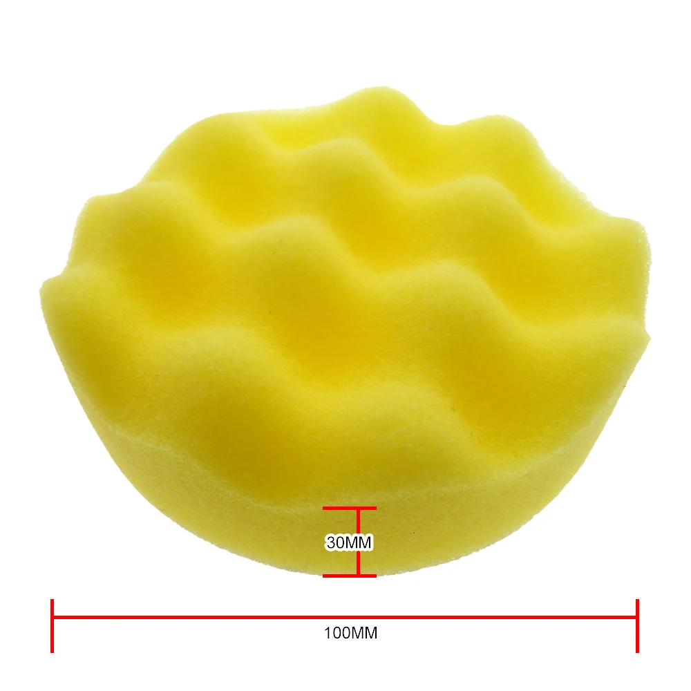 5/10 pces 4 Polegada almofada  - Car Wax Polishing Pad avaliação e preço
